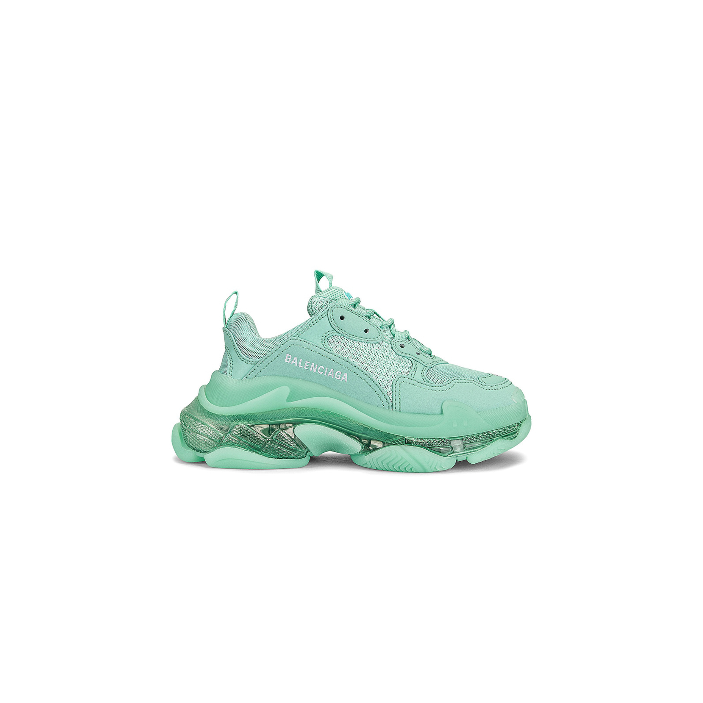 Ba*len*cia*ga triple s transparent sole sneakers 541624w2ga14500